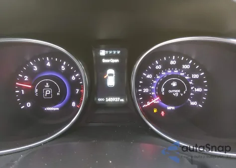 2014 Hyundai Santa Fe Sport 2.0L Turbo z USA, uszkodzony, nr VIN 5XYZU3LA9EG205996